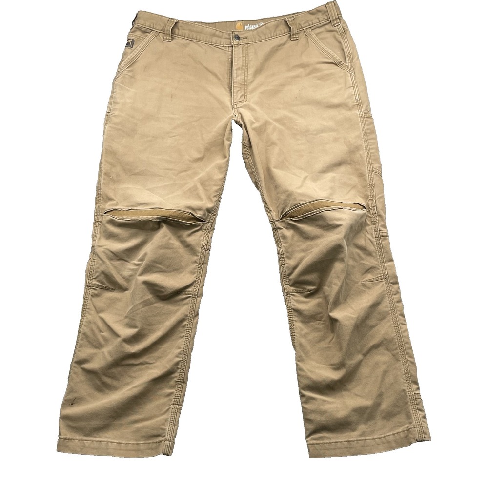 Carhartt Double Knee Pants Mens 41x30* Baggy Full Swing Workwear Utility Outdoor